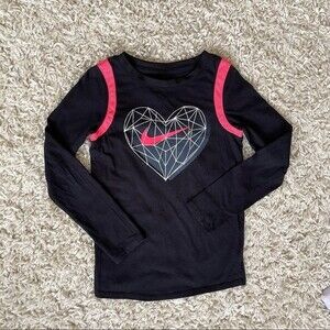 Nike Toddler Long Sleeve Tee Shirt - L